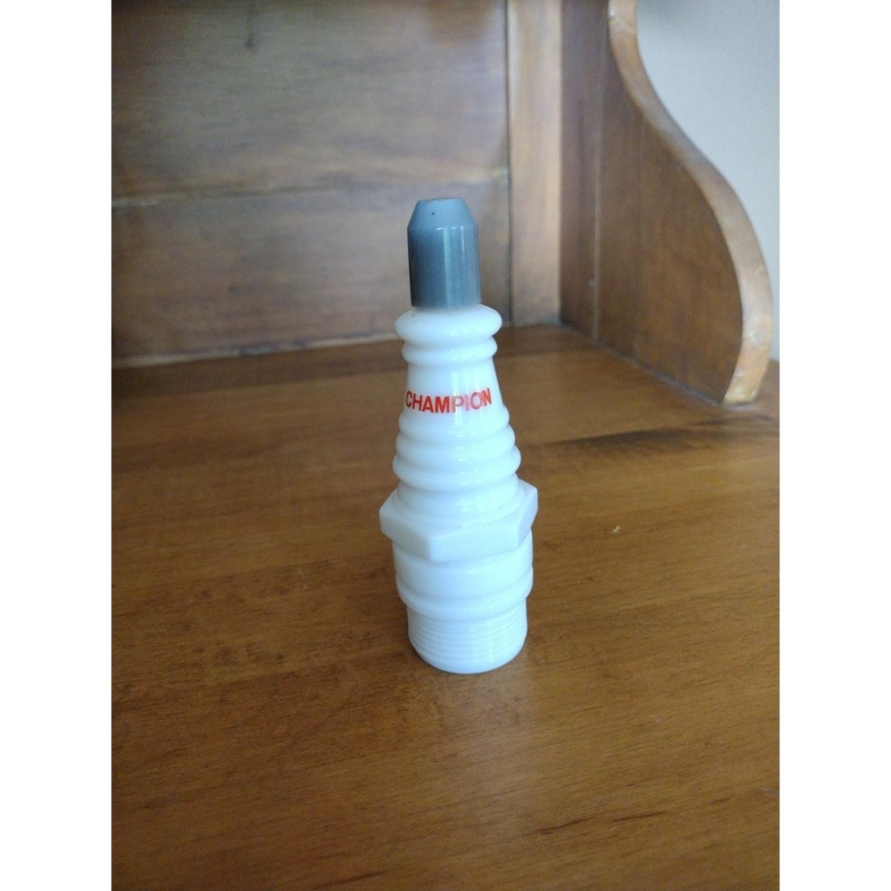 Rare Vintage Avon Champion Spark Plug bottle, decanter for aftershave, 1970s.